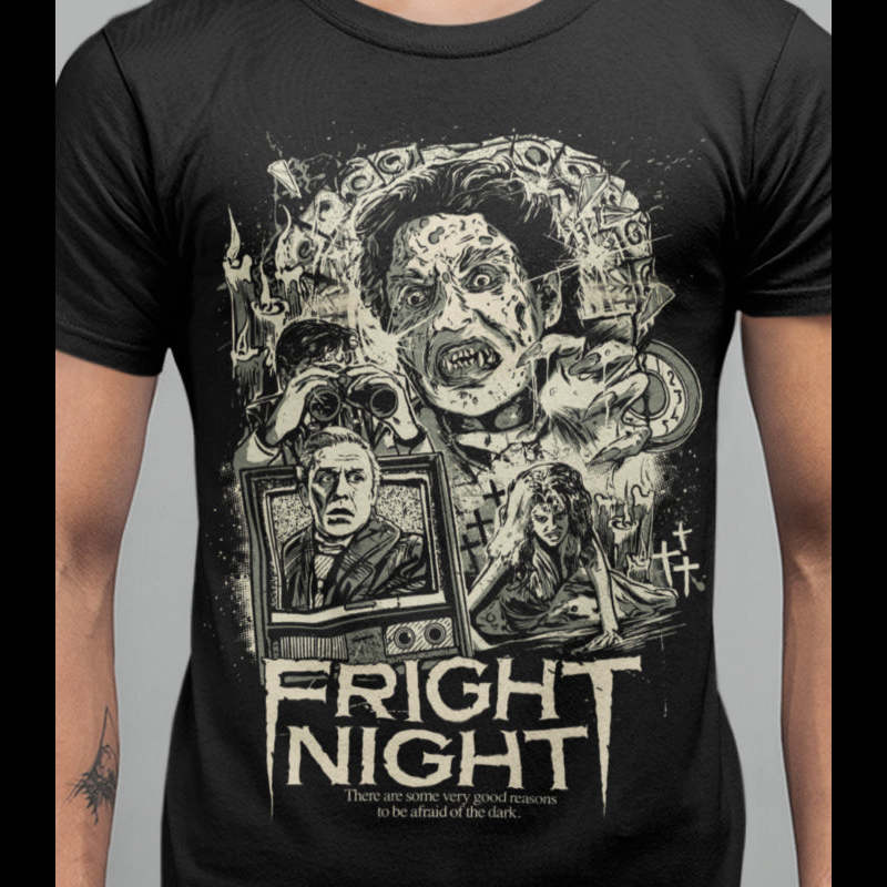 Fright Night - Be Afraid T-shirt Fright Night - Be Afraid T-shirt