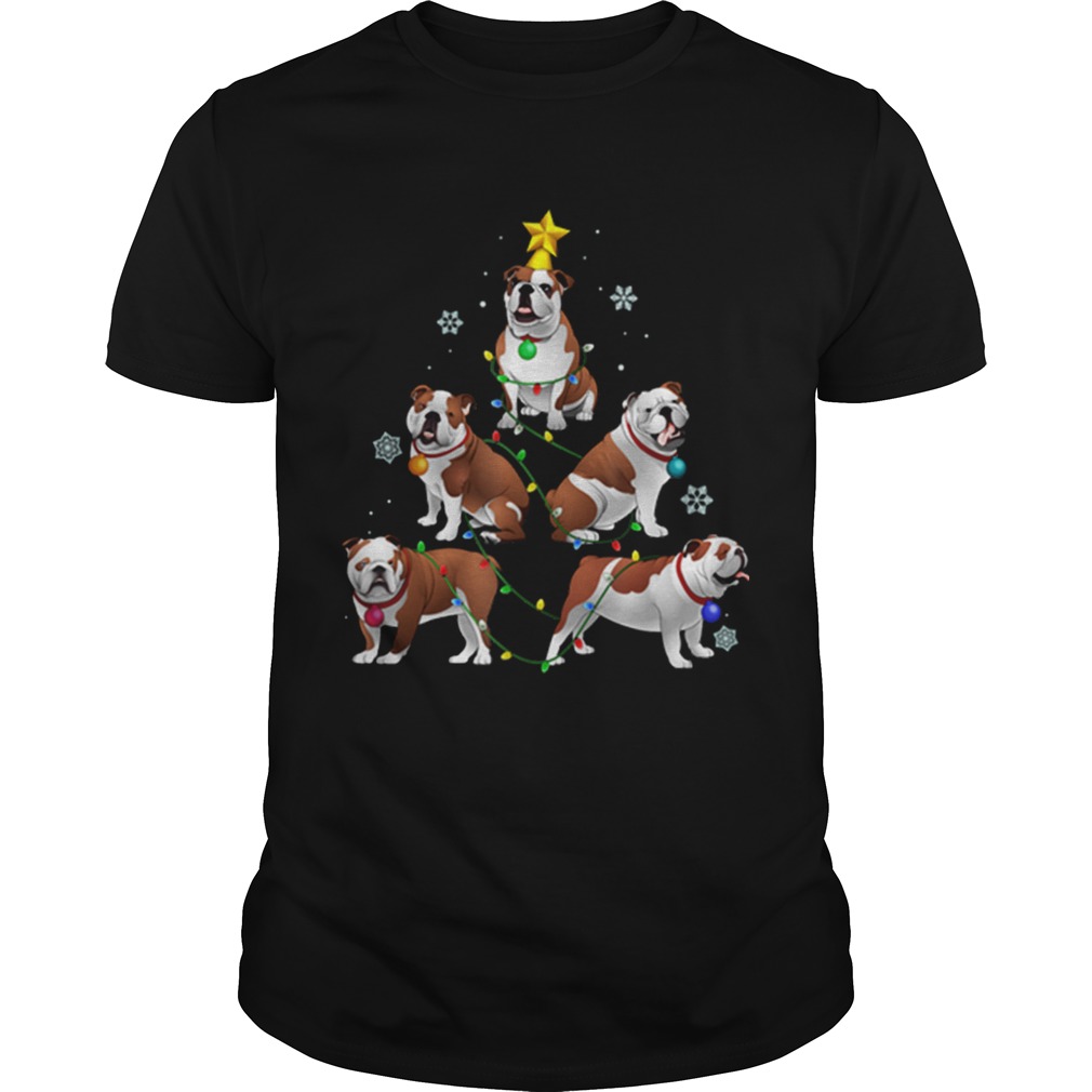 Funny Bulldog Christmas Tree Ornament Decor Gift shirt Funny Bulldog Christmas Tree Ornament Decor Gift shirt