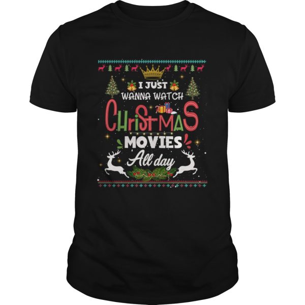 Funny Christmas Movie all day shirt