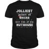 Funny Motorcycle Rider Christmas Jolliest Bunch of Bikers T-Shirt