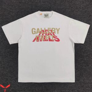 Gallery Dept Hollywood T-Shirt Atk Gold Dust Logo