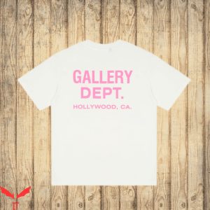 Gallery Dept Hollywood T-Shirt Retro Old Graffiti Hip-Hop