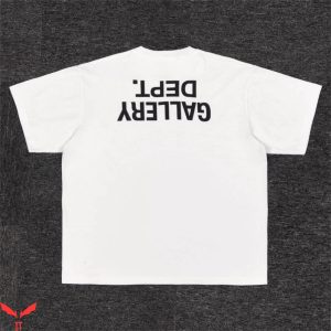 Gallery Dept Hollywood T-Shirt Up-Side Down Logo Streetwear