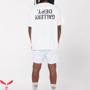 Gallery Dept Hollywood T Shirt Up Side Down Logo Streetwear 3