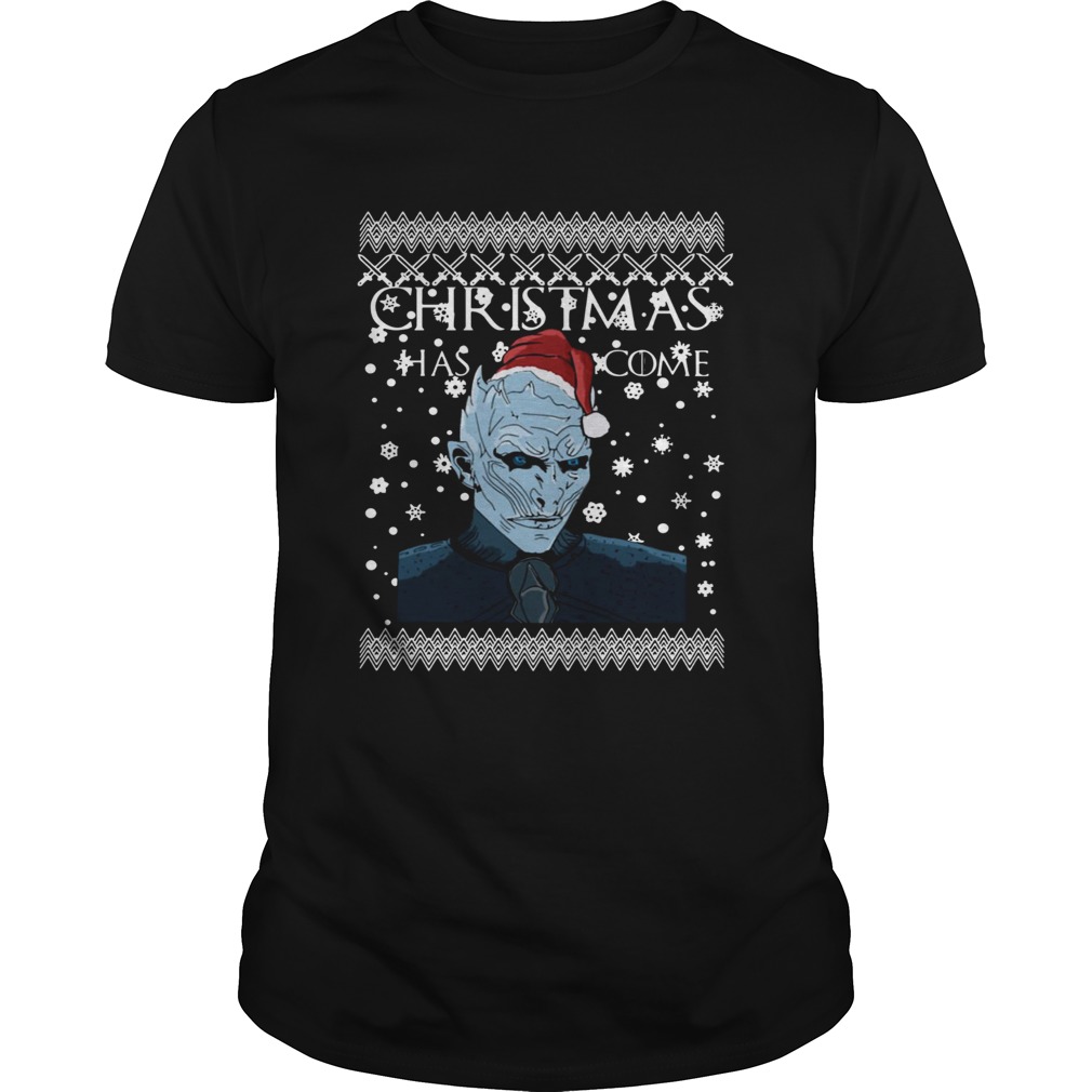 Game of Thrones Christmas Has Come White Walker Shirt Game of Thrones Christmas Has Come White Walker Shirt