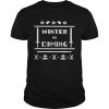 Game of Thrones Winter Is Coming Ugly Christmas shirt