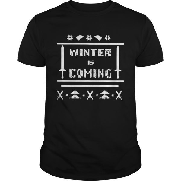 Game of Thrones Winter Is Coming Ugly Christmas shirt
