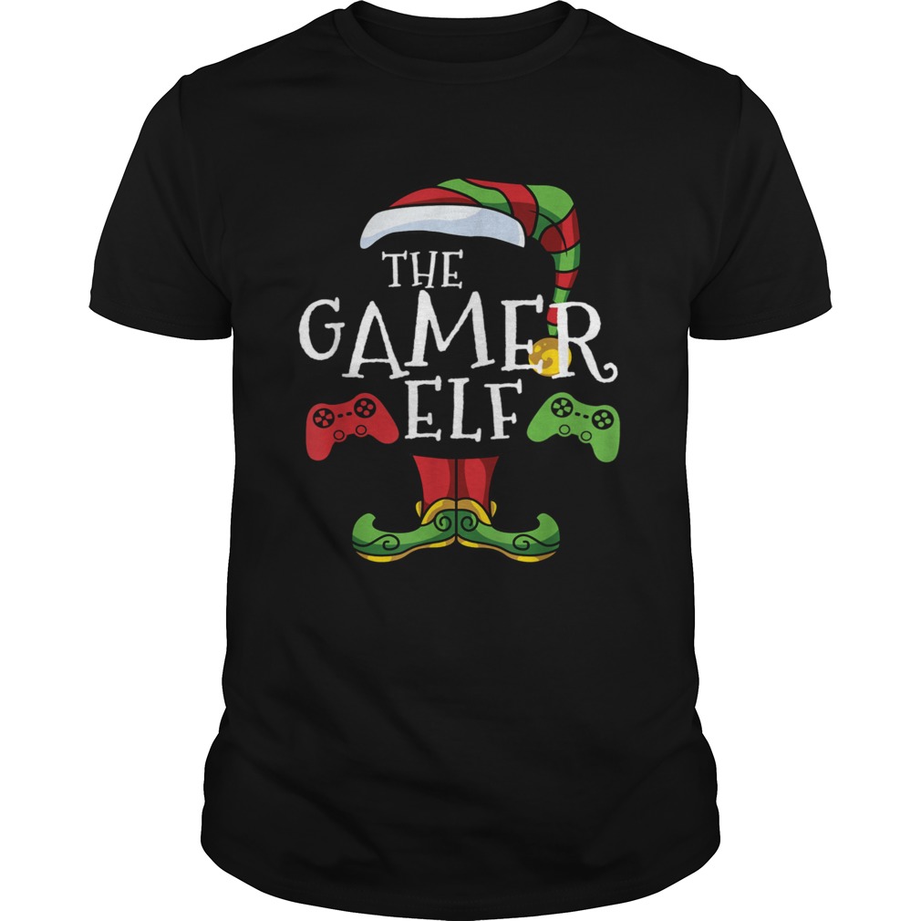 Gamer Elf Family Matching Christmas Gaming Pajama PJ shirt Gamer Elf Family Matching Christmas Gaming Pajama PJ shirt