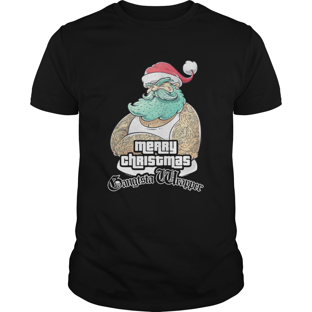 Gangsta Wrapper Merry Christmas Holidays Gamer Gangsta Wrapper shirt Gangsta Wrapper Merry Christmas Holidays Gamer Gangsta Wrapper shirt