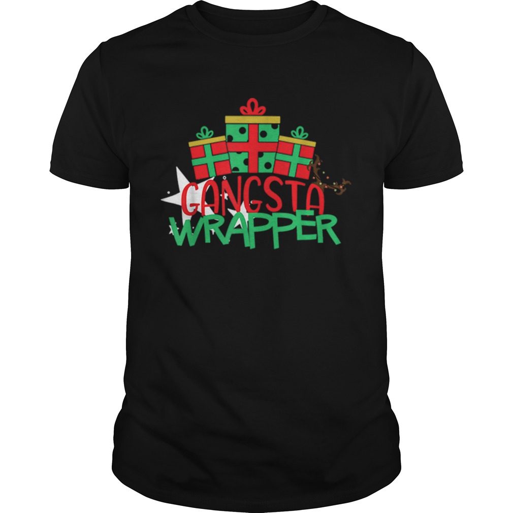 Gangsta Wrapper christmas quotes shirt Gangsta Wrapper christmas quotes shirt
