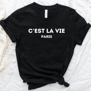 Givenchy T-Shirt C’est La Vie Paris Vacation Trendy French