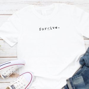 Givenchy T-Shirt Forgive One Word Thanksgiving Funny