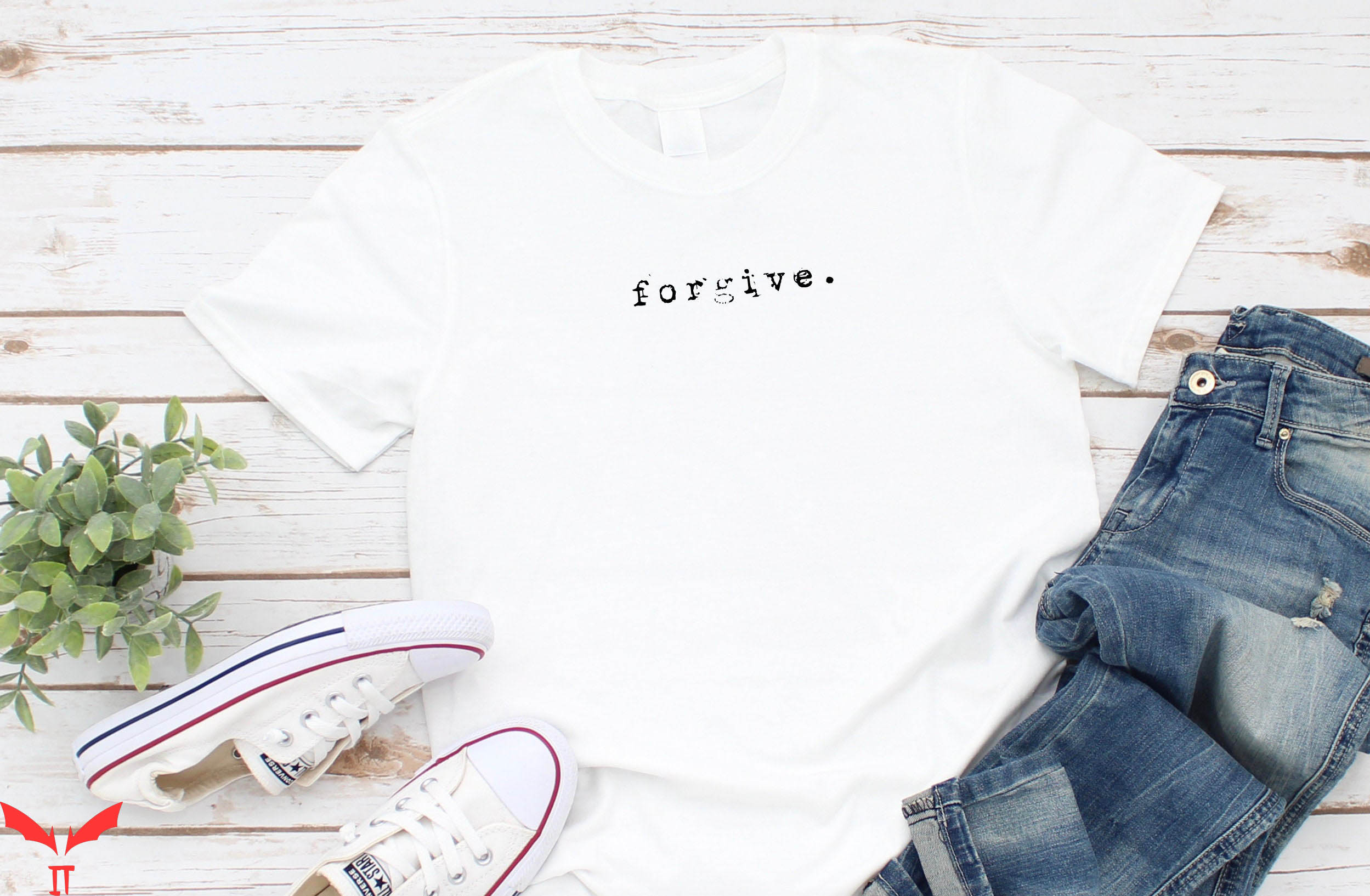 Givenchy T-Shirt Forgive One Word Thanksgiving Funny Givenchy T-Shirt Forgive One Word Thanksgiving Funny