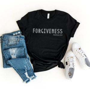 Givenchy T-Shirt Forgiveness Bible Verse Matthew 614