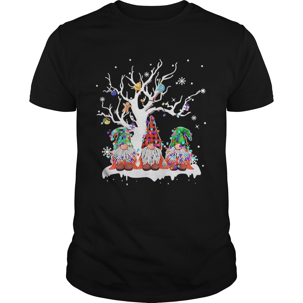 Gnome Buffalo Plaid Christmas Tree Light Ugly Santa Hat shirt Gnome Buffalo Plaid Christmas Tree Light Ugly Santa Hat shirt