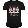 Gnome Nurse CNA Crew Merry Christmas 2020 shirt