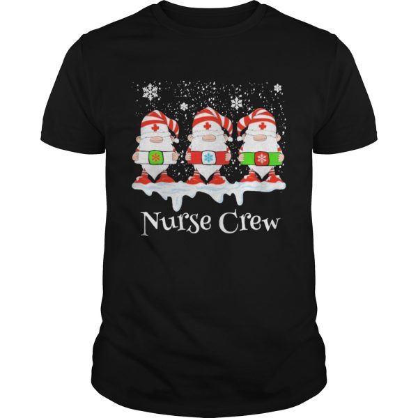 Gnome Nurse Crew Merry Christmas 2020 shirt