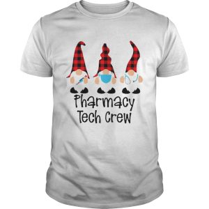 Gnome Nurse Pharmacy Tech Crew Merry Christmas shirt