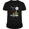 Gnome Play Violin Merry Christmas shir