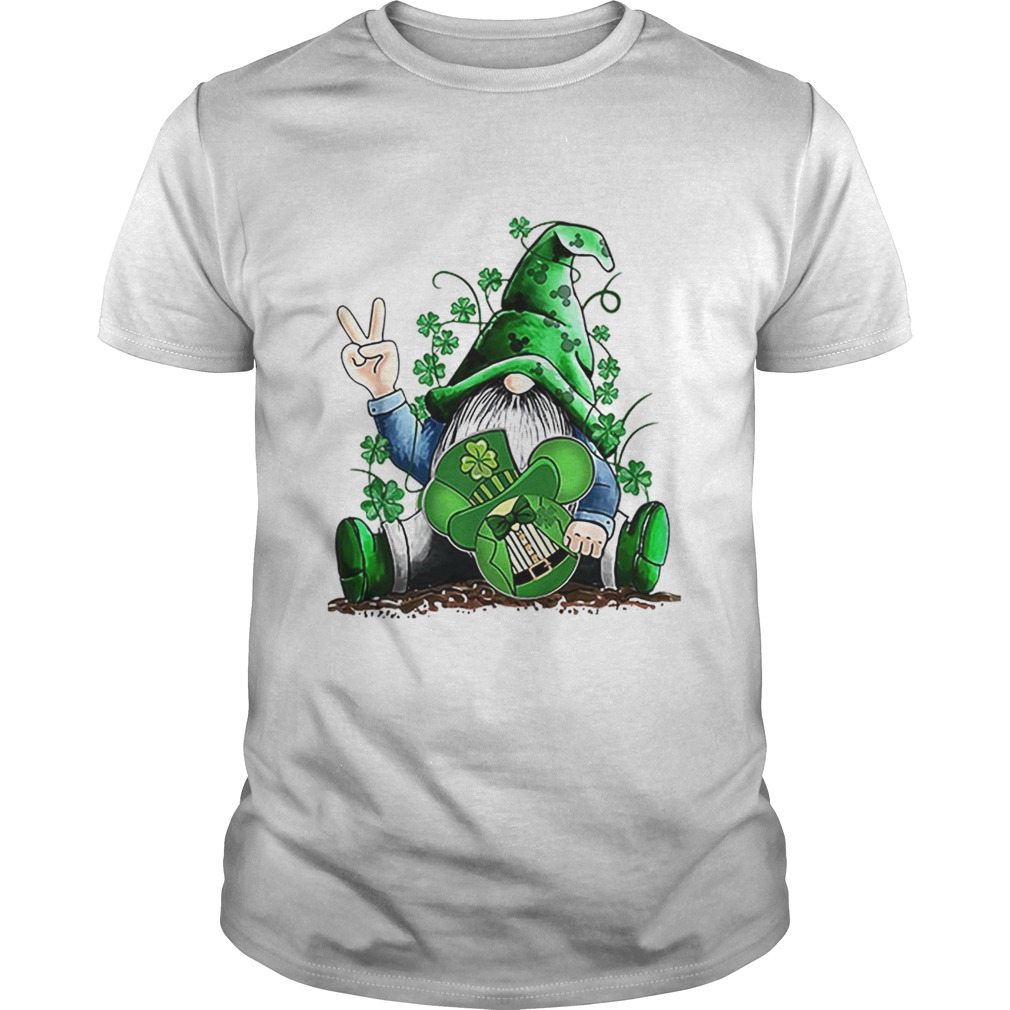 Gnome hug Mickey clover Irish St Patricks day shirt Gnome hug Mickey clover Irish St Patricks day shirt