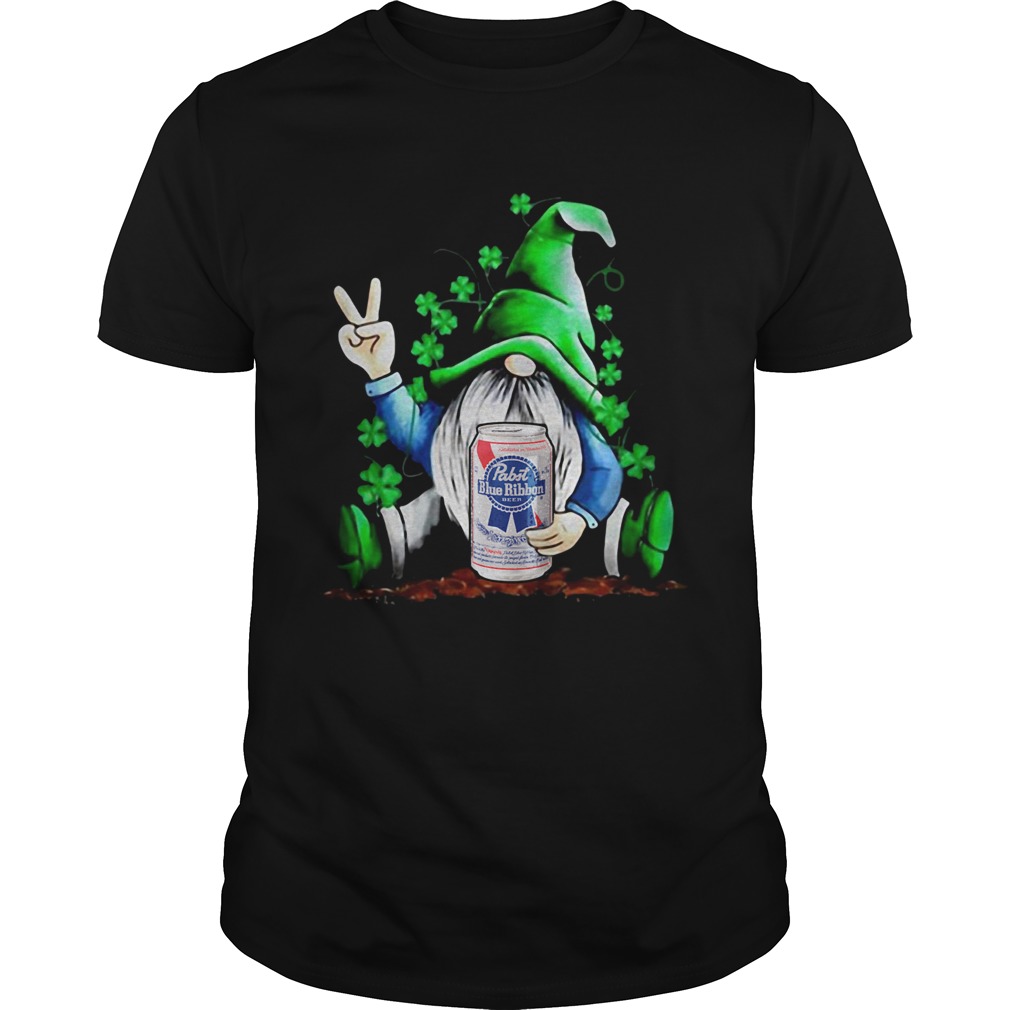Gnome hug Pabst Blue Ribbon Irish St Patricks day shirt Gnome hug Pabst Blue Ribbon Irish St Patricks day shirt