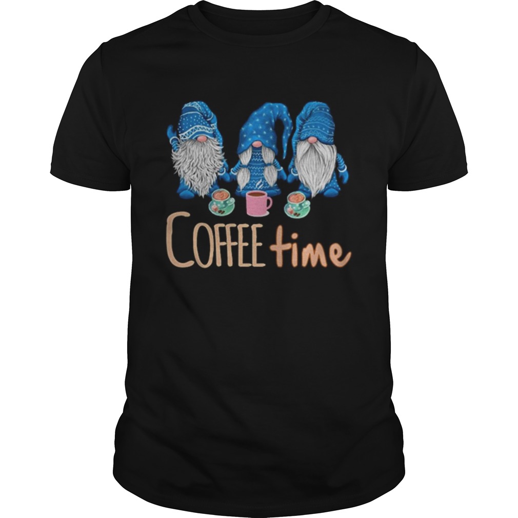 Gnomes Coffee Time Christmas shirt Gnomes Coffee Time Christmas shirt