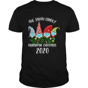 Gnomes Face Mask The Smith Family Quarantine Christmas 2020 shirt