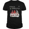 Gnomes Frhliche Weihnachten Christmas shirt