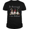 Gnomes Im Dreaming Of A Wine Christmas shirt