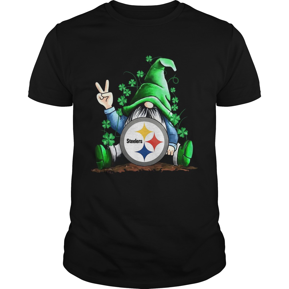 Gnomes Lucky St Patricks Day Hug Pittsburgh Steelers shirt Gnomes Lucky St Patricks Day Hug Pittsburgh Steelers shirt