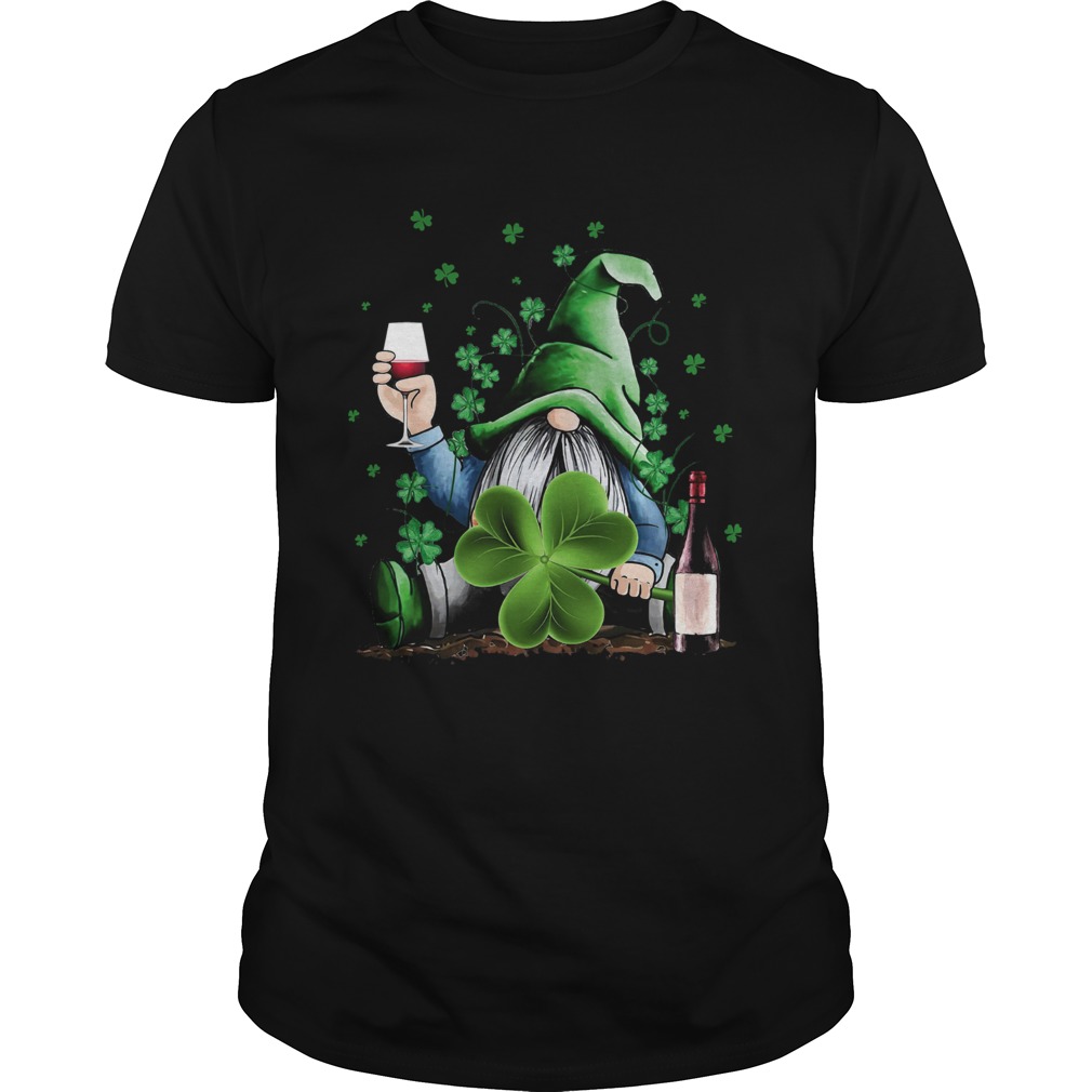 Gnomie Irish Drink Wine St Patricks Day shirt Gnomie Irish Drink Wine St Patricks Day shirt