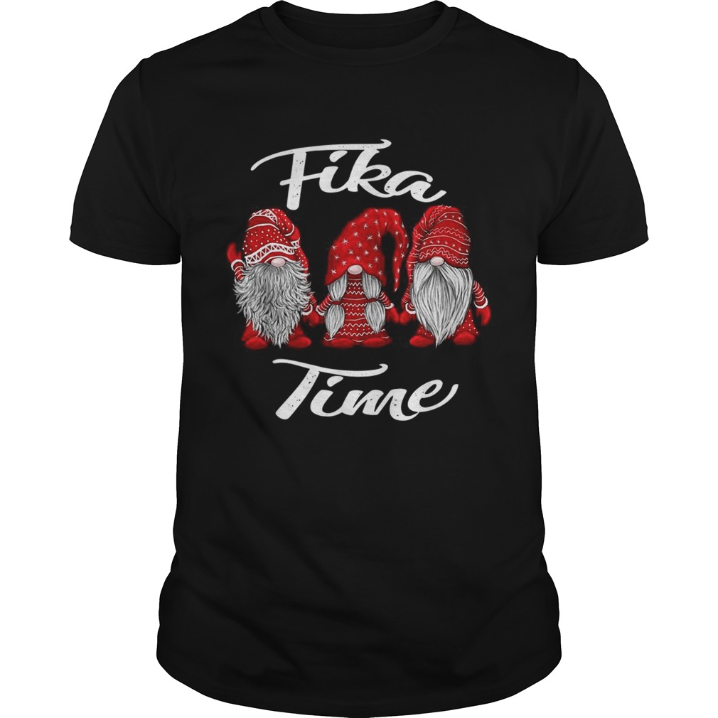 Gnomies Santa fika time Christmas shirt Gnomies Santa fika time Christmas shirt