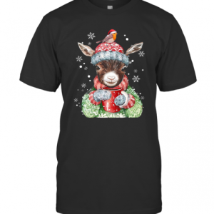 Goat Warm Winter Gift For Farm Animal Lover Ugly Christmas T-Shirt