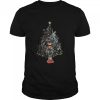 Godzilla christmas tree shirt