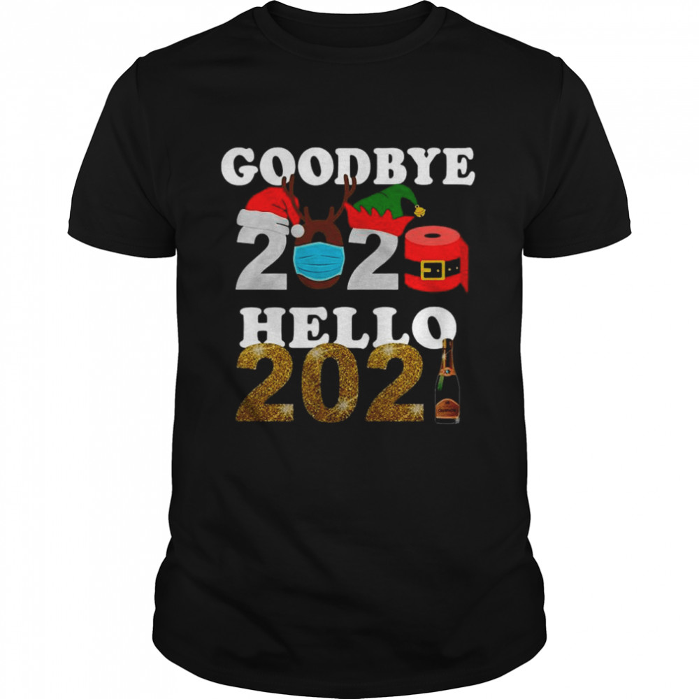 Goodbye 2020 Santa Elf Toilet Paper Hello 2021 shirt Goodbye 2020 Santa Elf Toilet Paper Hello 2021 shirt