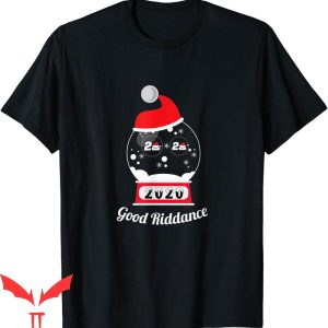 Goodbye And Good Riddance T-Shirt Funny Christmas Snowball
