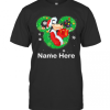 Goofy Dog Mickey Mouse Name Here Christmas T-Shirt