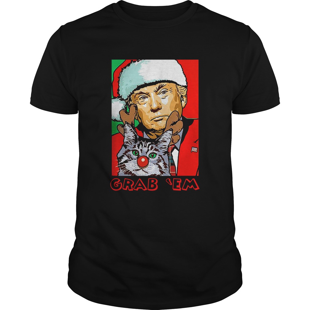 Grab Em Trump Catmas shirt Grab Em Trump Catmas shirt
