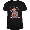 Grateful Sloth Reinder Light Christmas shirt