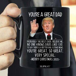 Great Dad Trump Speech Christmas Gift Mug