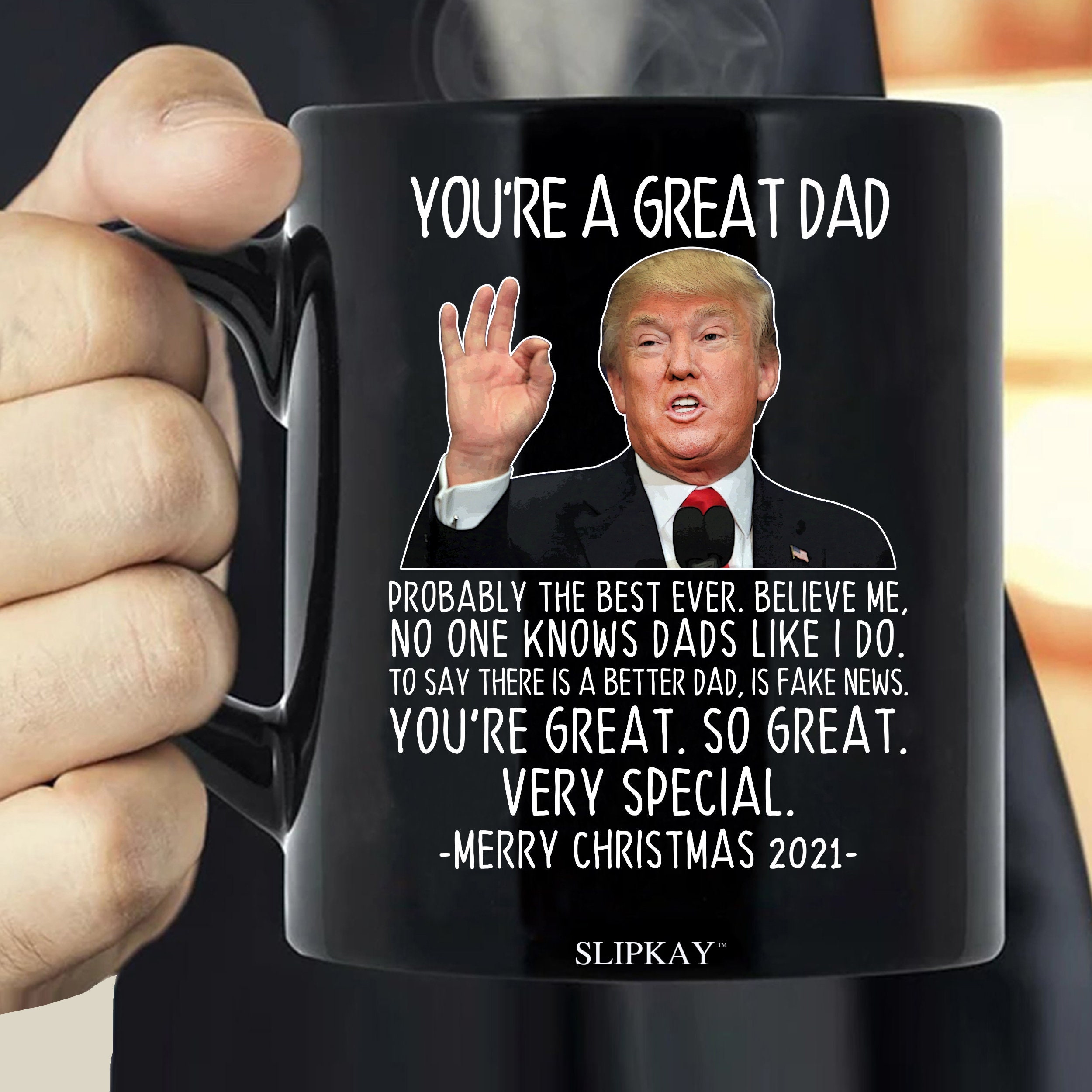 Great Dad Trump Speech Christmas Gift Mug Great Dad Trump Speech Christmas Gift Mug