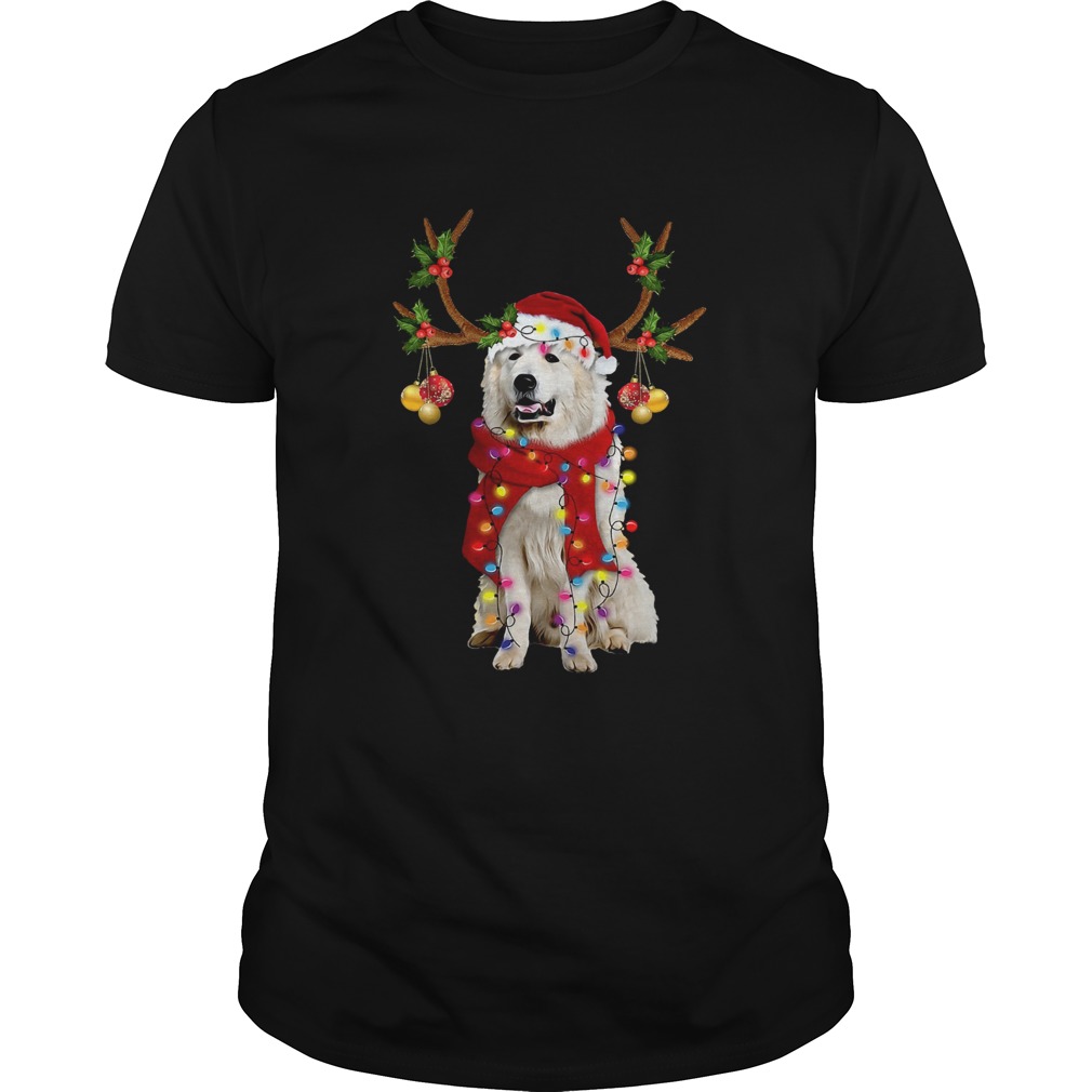 Great Pyrenees Gorgeous Reindeer Crewneck Great Pyrenees Gorgeous Reindeer Crewneck