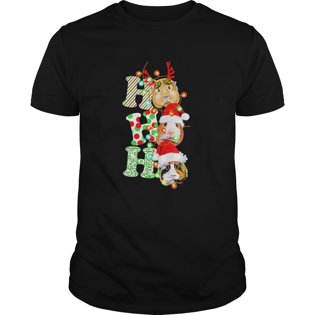 Guinea Pig Ho Ho Ho Christmas shirt Guinea Pig Ho Ho Ho Christmas shirt
