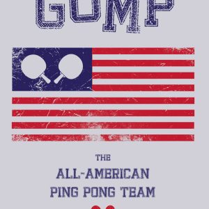 Gump Ping Pong Mens Grey Hoodie 3