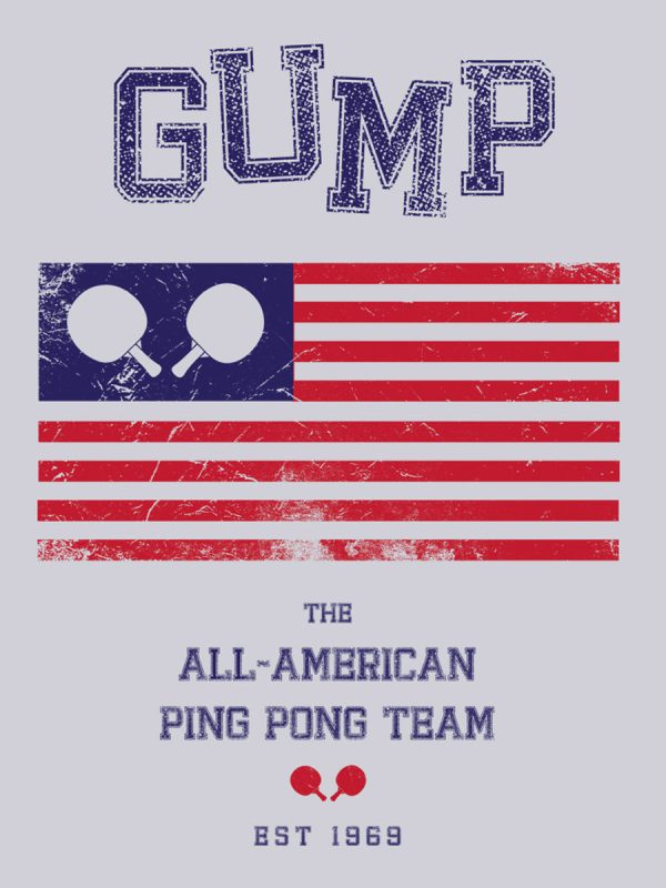 Gump Ping Pong Men’s Grey Hoodie