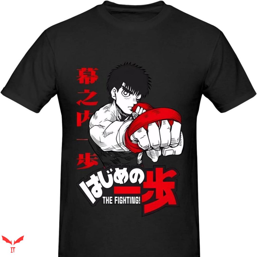 Hajime No Ippo T-shirt Anime Style Hajime No Ippo T-shirt Anime Style