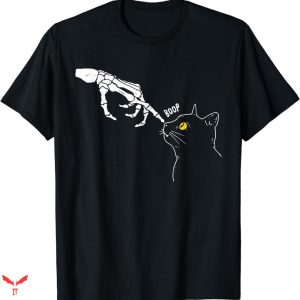 Halloween T-shirt Black Cat Touch