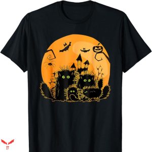 Halloween T-shirt Cat Black Lover