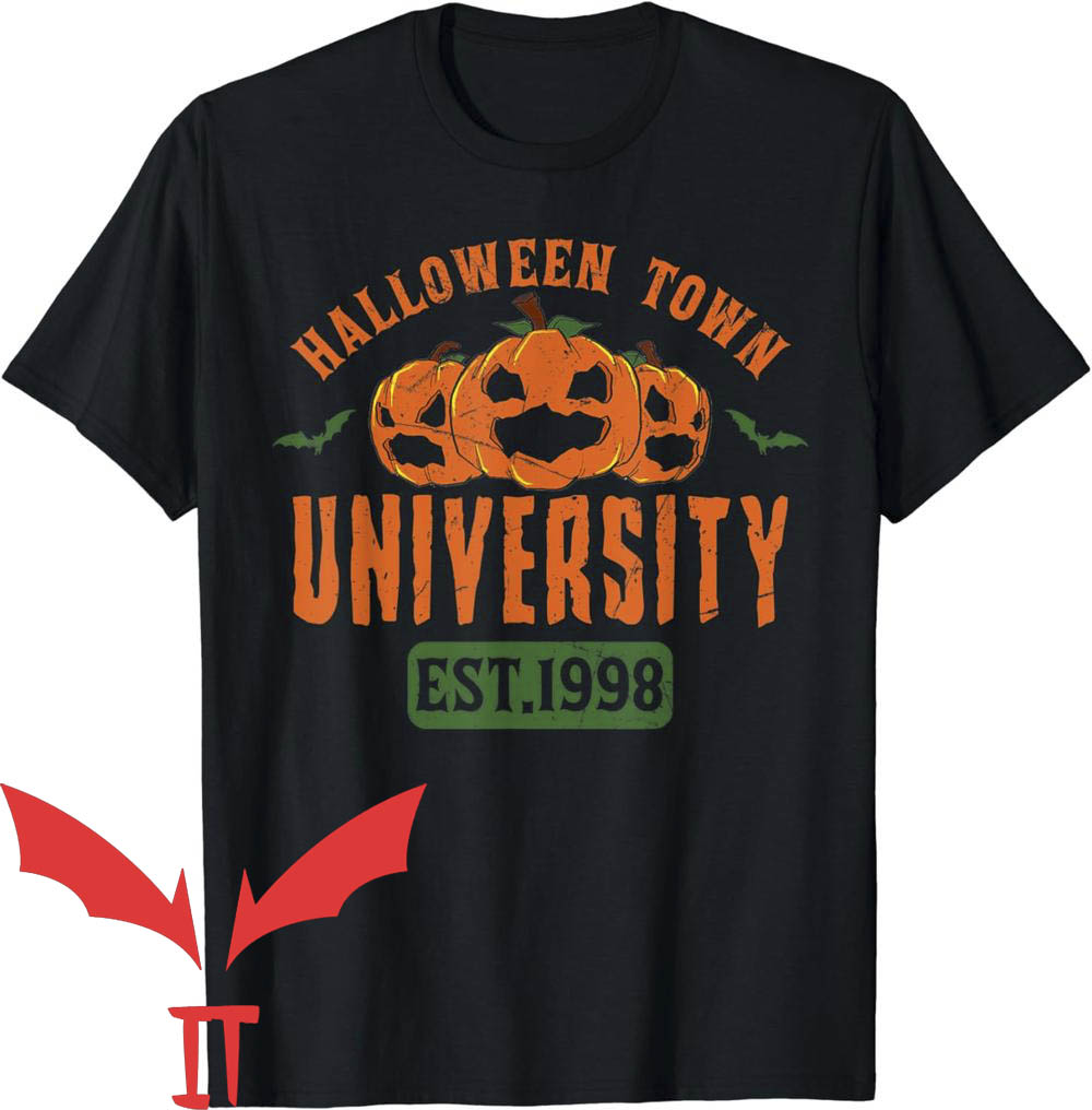 Halloweentown University T-Shirt University 1998 Flying Bats Halloweentown University T-Shirt University 1998 Flying Bats