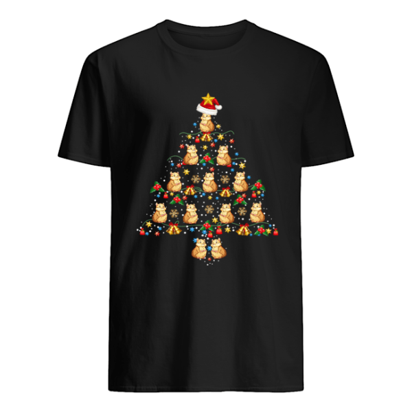 Hamsters Christmas Tree Awesome Gift T-Shirt
